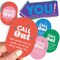 Big Dot of Happiness Called Out Family Edition Card Game, Family Game Night, Card Games for Kids, Fun Game Night Cards, 32 Cards and 10 Arrows